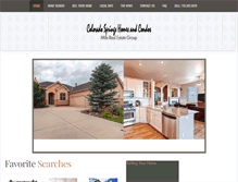 Tablet Screenshot of coloradospringshomesandcondos.com